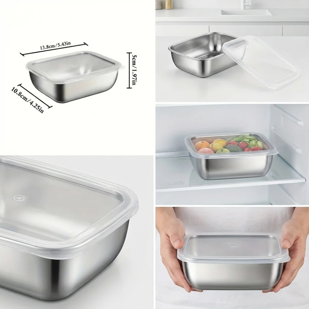 6 SZT. Pojemników na żywność z – Set Food Storage recenzja i cena