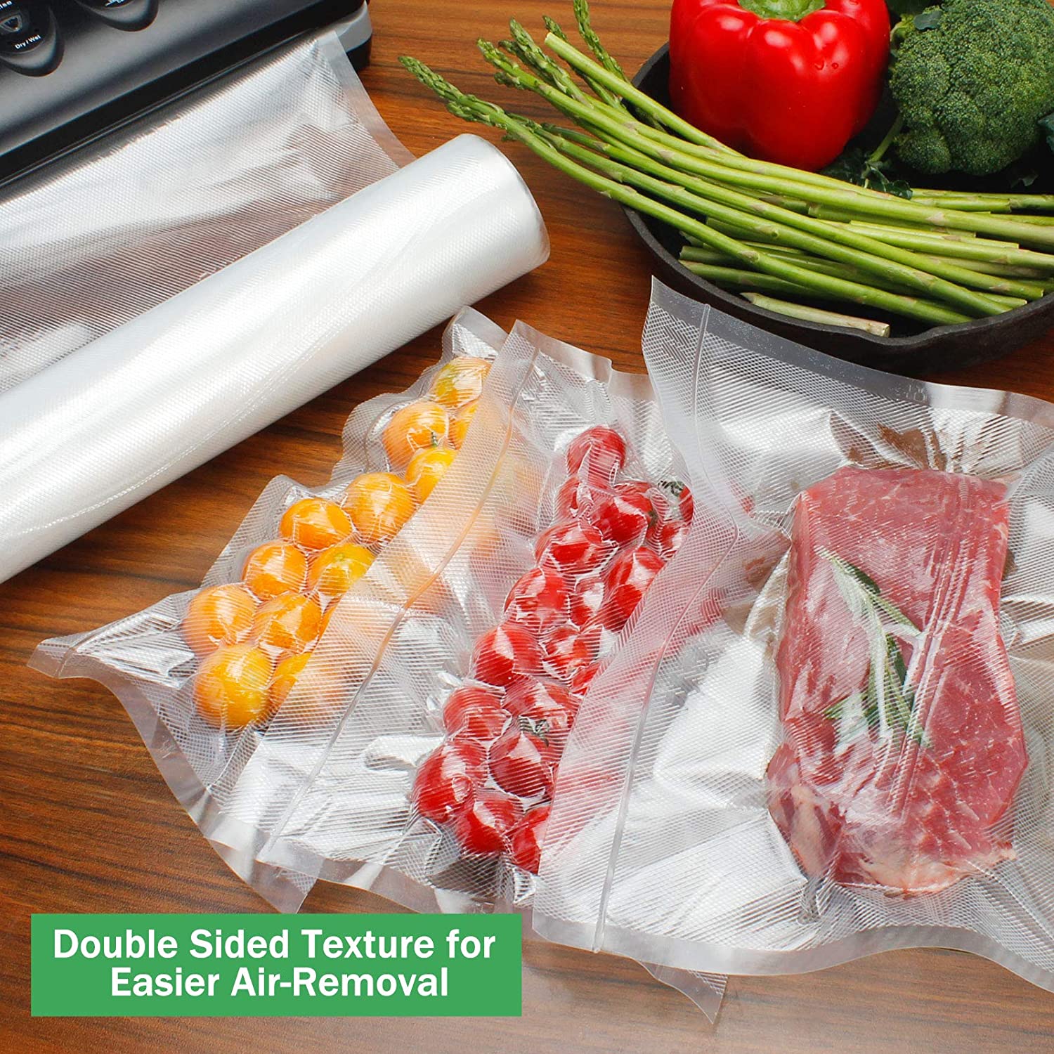 Worki próżniowe do żywności Zg – Food Storage Plastic Bag recenzja i cena