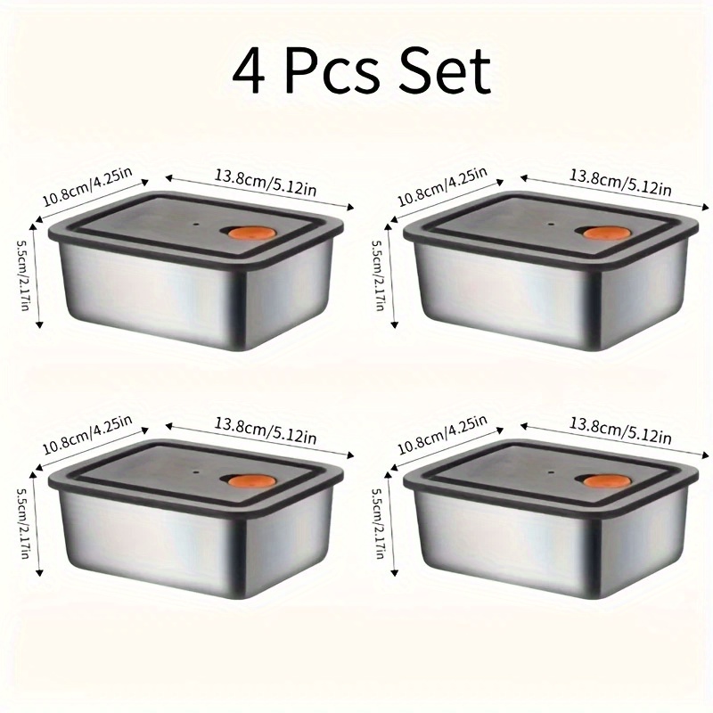 4-częściowy zestaw pojemników  – Set Food Storage recenzja i cena
