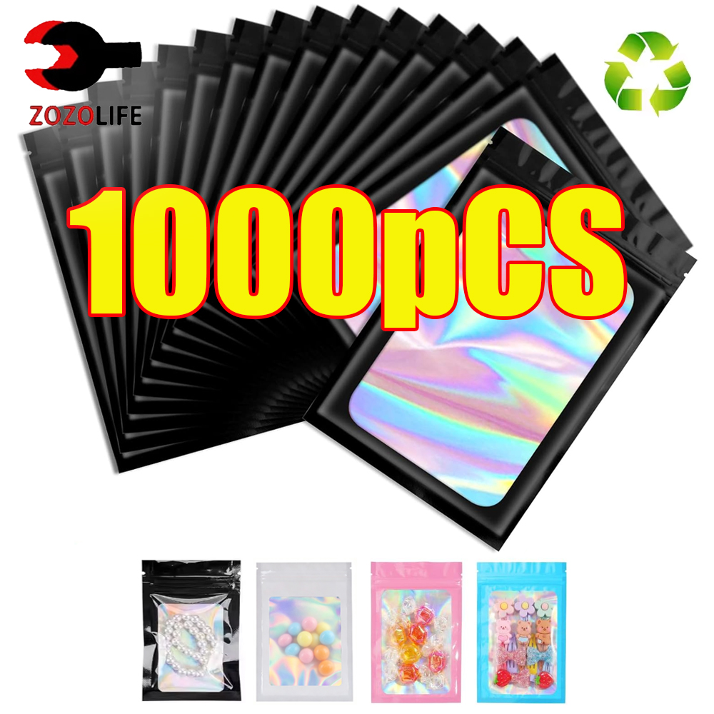 10-1000 szt. Holograficzne Tor – Food Storage Ziploc Bags recenzja i cena