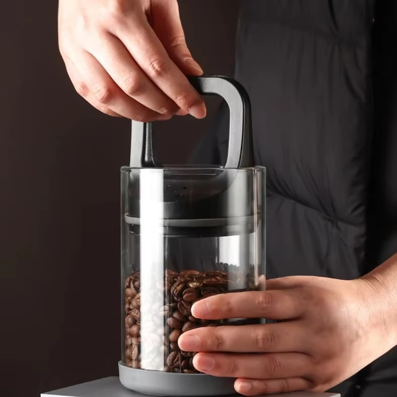 Pojemnik na kawę ziarnistą, sz – Food Storage Glass Container Set recenzja i cena
