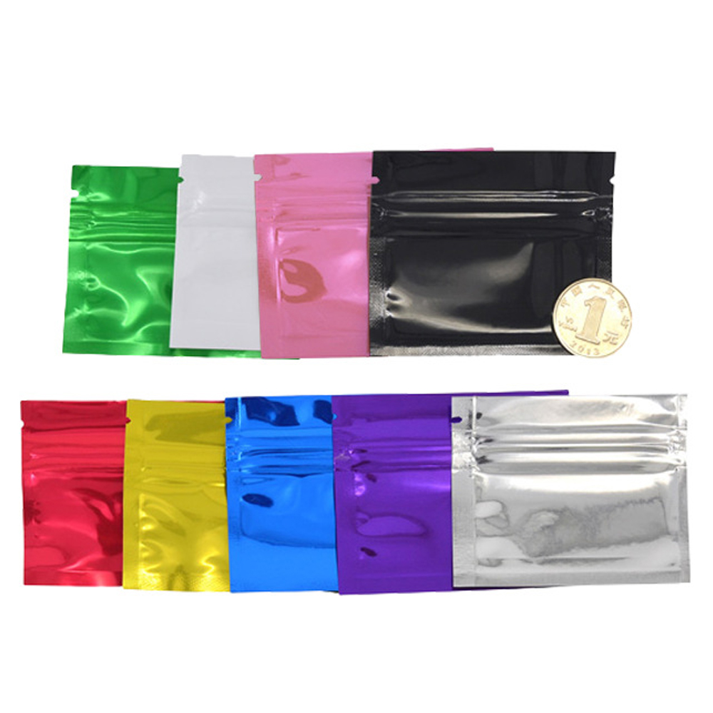 100 sztuk kolorowe błyszczące  – Food Storage Ziploc Bags recenzja i cena
