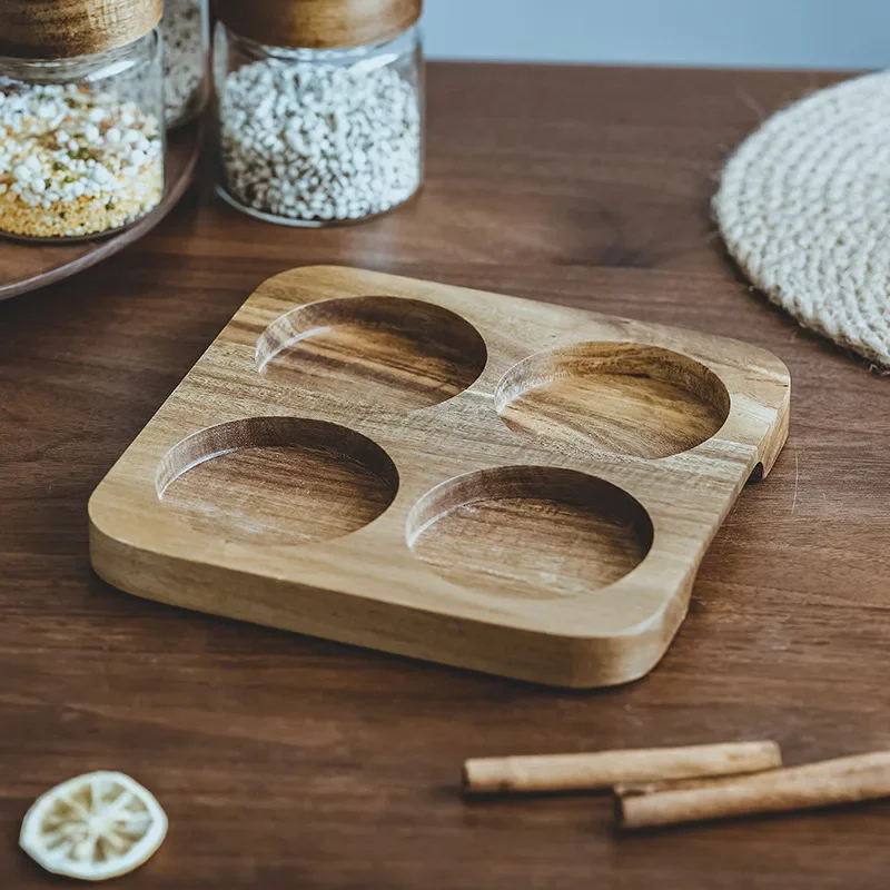 Drewniana pokrywa dozownik do  – Food Storage Glass Container Set recenzja i cena