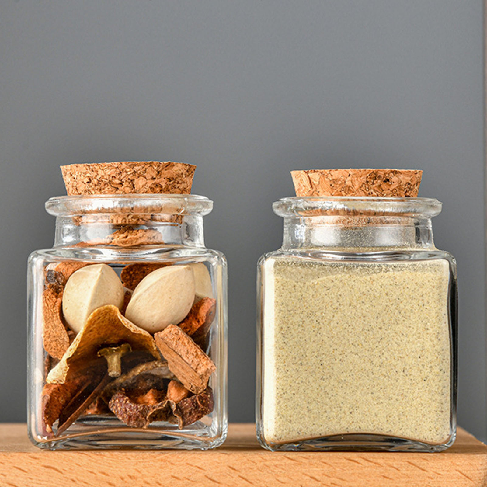 1/5/10 szt. Szklane słoiki do  – Food Storage Glass Jar recenzja i cena