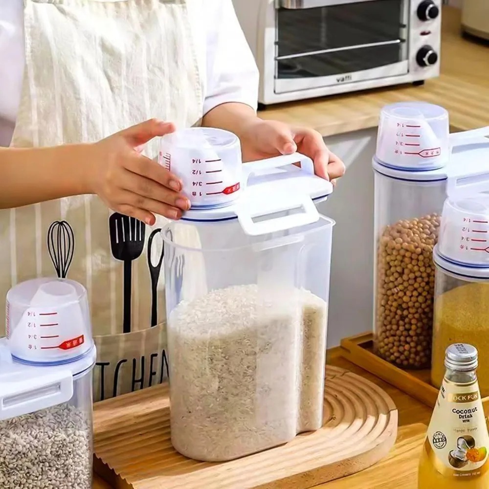 Pojemnik na ryż, suchą żywność – Portion Control Container recenzja i cena