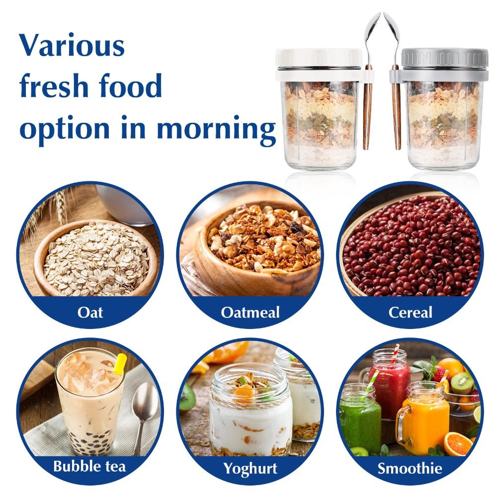 Słoik na jogurt 350ml Słoiki n – Food Storage Glass Container Set recenzja i cena