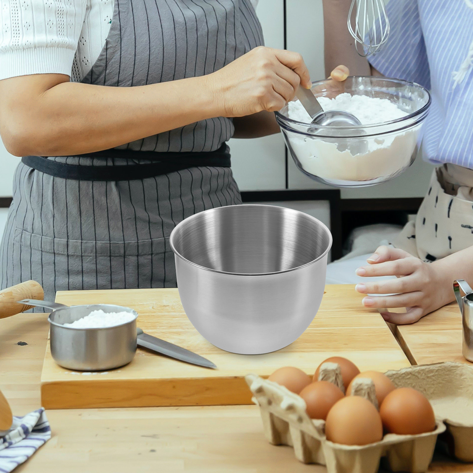 Głęboka miska ze stali nierdze – Food Storage Meal Prep recenzja i cena