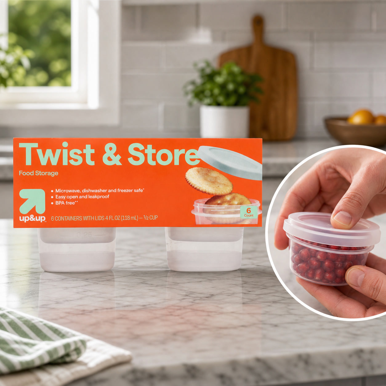 6-częściowy zestaw okrągłych p – Food Storage Meal Prep recenzja i cena