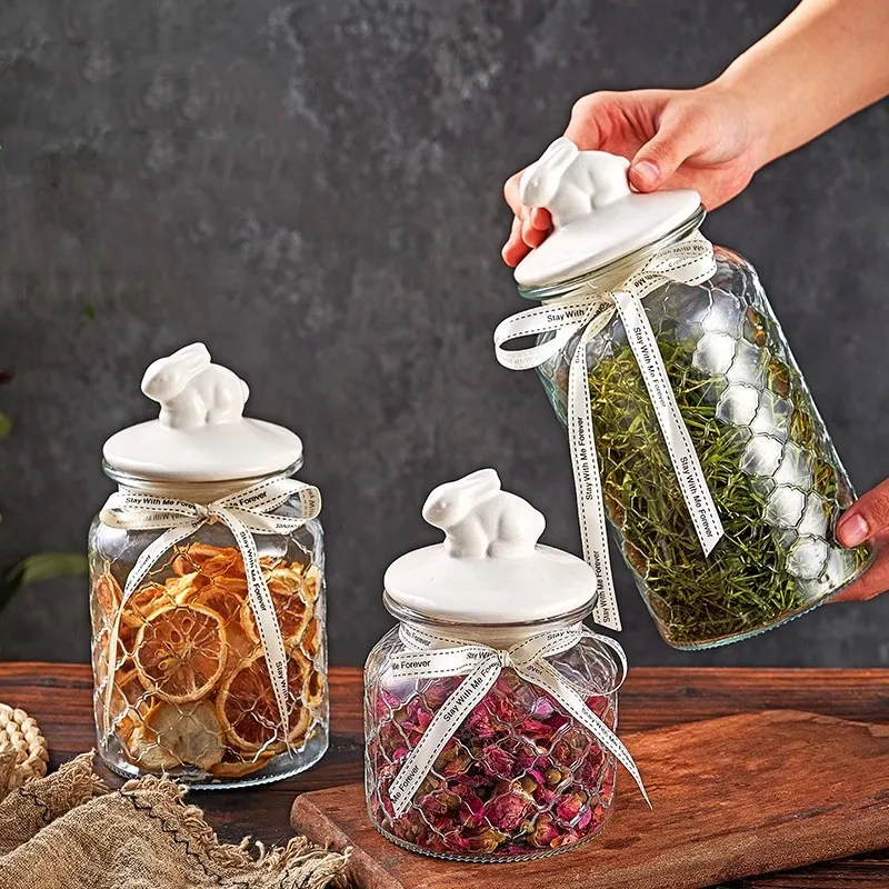 Przezroczysty szklany słoik z  – Food Storage Glass Jar recenzja i cena