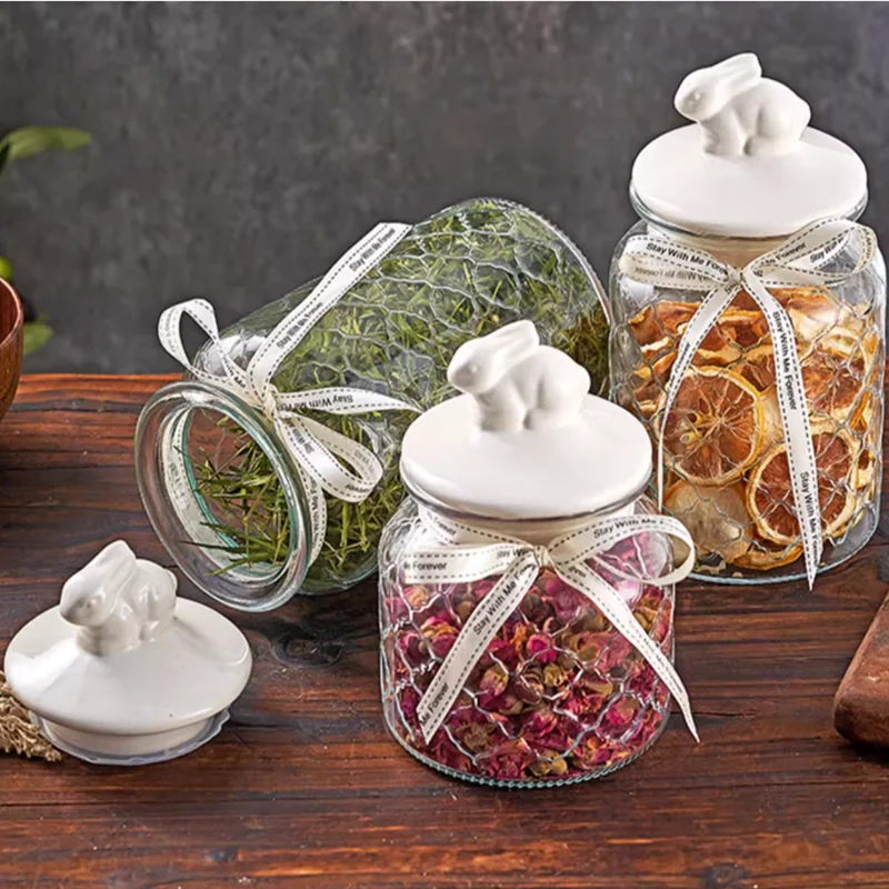 Przezroczysty szklany słoik z  – Food Storage Glass Jar recenzja i cena