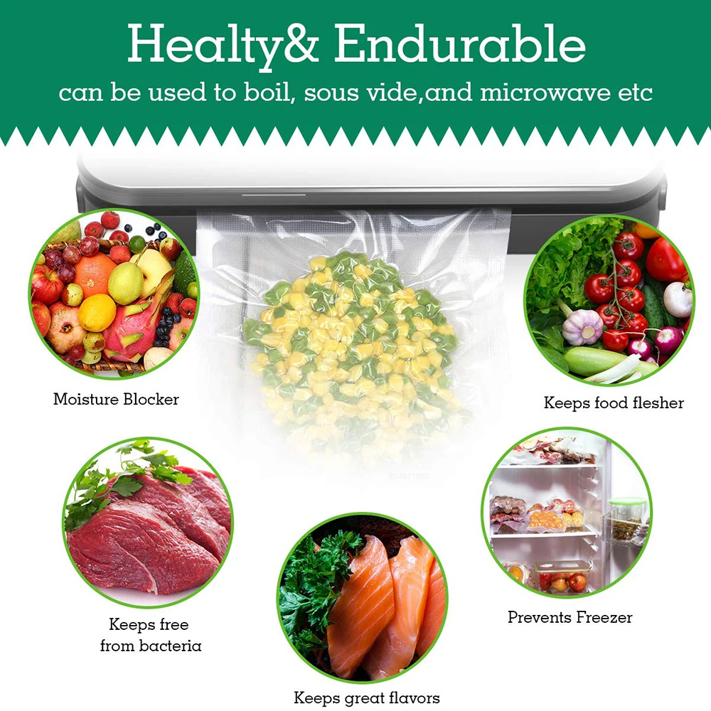 Worki rolkowe Sous Vide do pak – Food Storage Zip Bags recenzja i cena
