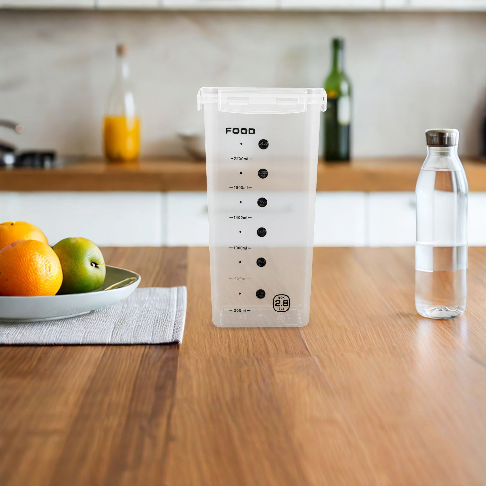 2 sztuki przezroczystych pojem – Food Storage Airtight recenzja i cena