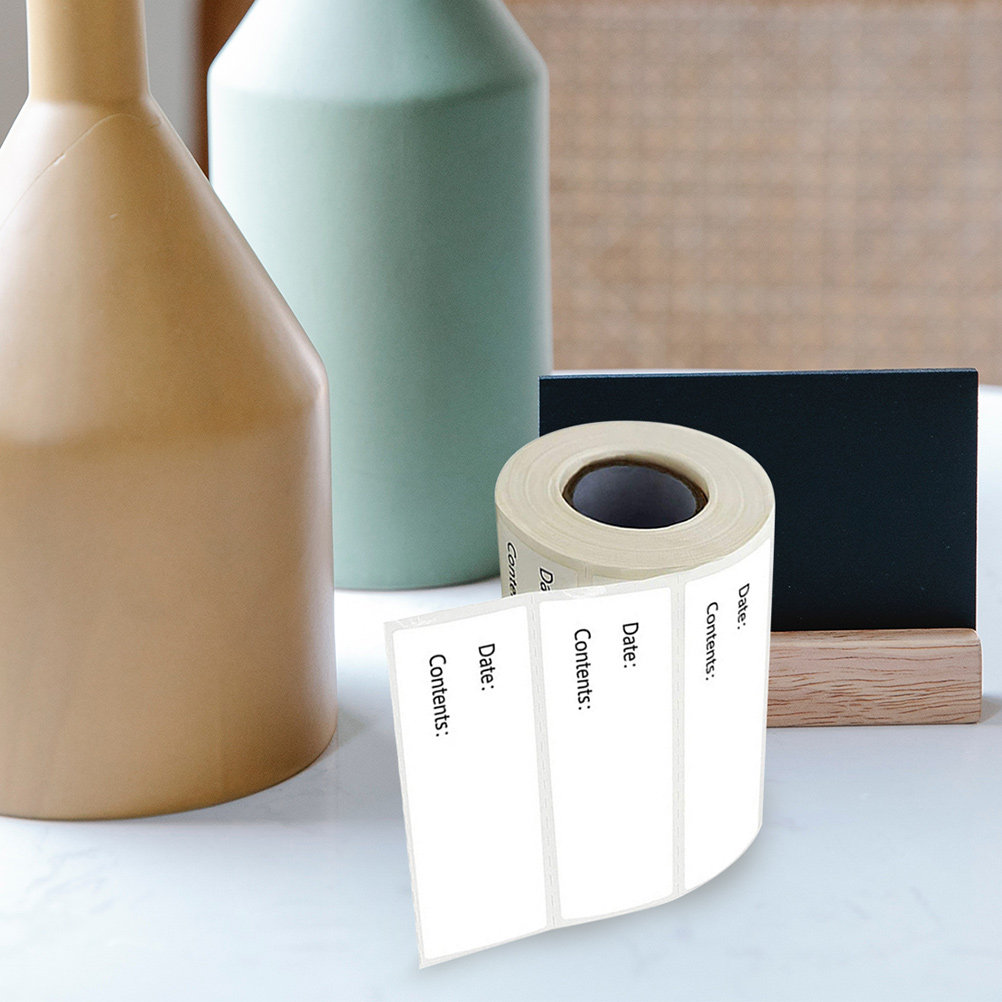 1 rolka profesjonalnych naklej – Food Storage Labels recenzja i cena