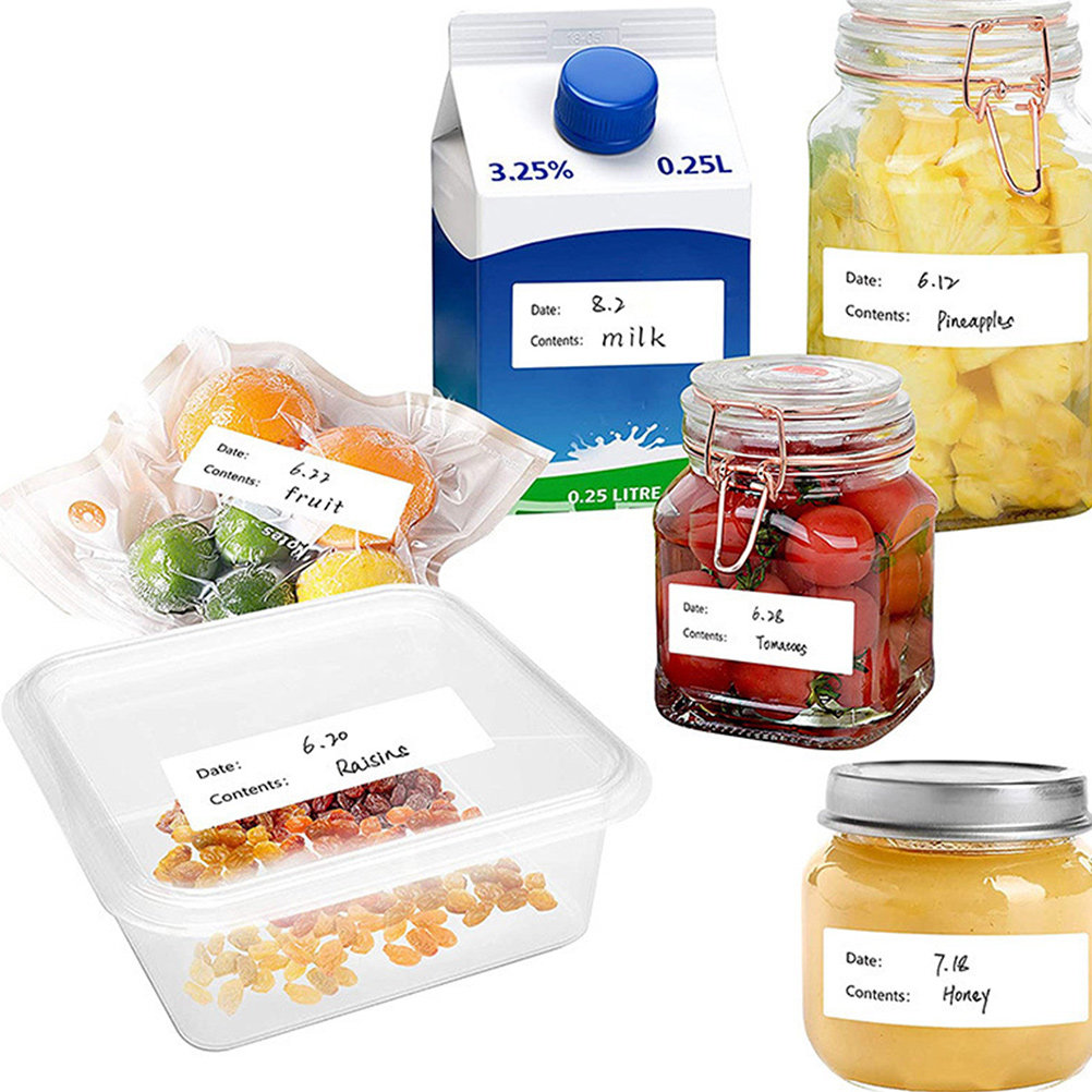 1 rolka profesjonalnych naklej – Food Storage Labels recenzja i cena